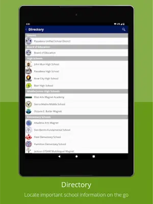 PUSD android App screenshot 5